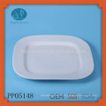 Wholesale white ceramic serving food tray plate fruit for sale